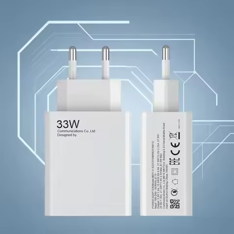 Original 33W Turbo Charge Super Fast Charger EU Adapter For Mi 11 10 Lite 5G Poco X3 M4 Pro Redmi Po