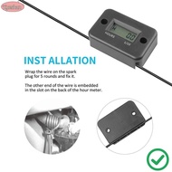 XUESHAN Engine Hour Meter, Digital Display Waterproof Inductive Hour Meter, Easy Installation Vibrat