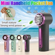X98 NEW kipas mini fan 6000mAh Portable Mini Handheld Fan High 1-100 Speed Personal Turbo Strong Win