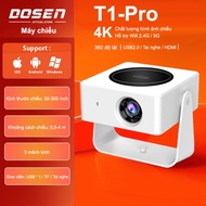 Dosen Pro Projector T1 Pro mini Android 13 Full HD 1080P WiFi 2,4/5G Bluetooth Connect phone laptop 