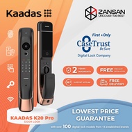 Kaadas K20 Pro Digital Door Lock / Passcode / RFID Card / Fingerprint / Mechanical Key / 2 Years Onsite Warranty / BTO D