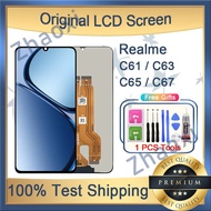 Original Realme C61 C63 C65 4G 5G C67 4G LCD Display Touch Screen Replacement