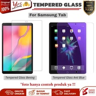 Stok Baru Samsung Tab A6 Tab A7 Lite Tempered Glass Anti Gores Kaca Tablet