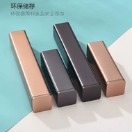 Long Tin Box Exquisite Packaging Box Small Gift Box Dry Goods Storage Storage Box Metal Tinplate Bar