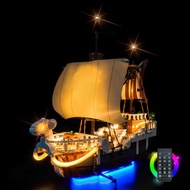 Upgraded Led Light Kit Compatible with Lego One Piece The Going Merry Pirate Ship Building Set, RC V