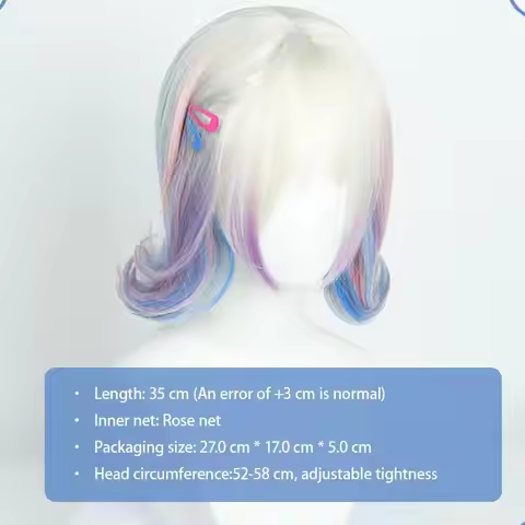 Cosplay Enid Sinclair Wig Costumes Props Addams Wednesday 2 Colour Halloween Carnival Fancy Dress Up