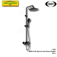 AER MBS-6 BL Shower Pole Set Bath Mixer Tap Hot Cold Faucet