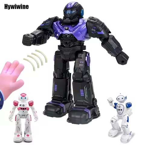 Rc Robot Children's Remote Control Mechanical Gesture Control Toys Vector Science Teaching Electric 