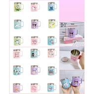 430ml stainless steel straw cup