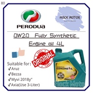 Perodua 0W20 Fully Synthetic Engine Oil 4L