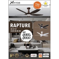 Bestar Rapture/ New Wifi/ Smart/ LED and Remote Ceiling Fan