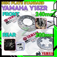 Disc Front Yamaha Y15 V1 V2 Yamaha 245MM [ Standard Disc Front Y15 245MM ] Rear Disc Plate Y15