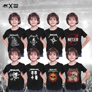 Baju Band Dewasa & Kanak Kanak ,Premium Quality Kids Band T-Shirt / METALLICA