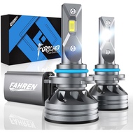 FAHREN 9006 Mentol LED, Mentol Pemanduan 9006/HB4, 40000 Lumens Sangat Terang, 6500K Putih Sejuk, Me