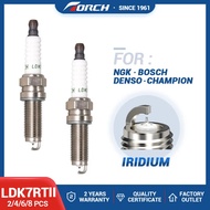 2-8PCS Double Iridium Candle for LKR7B9 YR7MPP33 for Denso ZXU22HPR8 SXU22HDR8 for Mitsubishi 1822A0