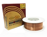 Nihonweld NM-70S-6 Mig Welding Wire for Carbon Mild Steel 0.8mm or 1/32  (15kg.)