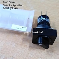 Selector Switch 2 Position 16Mm As6H 2Y2C 2Y2P Y Idec Original