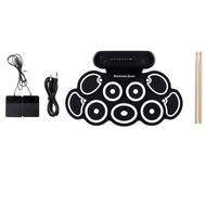 Electronic Drum Usb Electronic Drum Portable Practice Drums Supports Bt Midi Various Audio Connectio