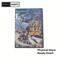 Zenith Rarity Sony Playstation 2 PS2 game Gundam Musou 2
