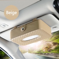 Tempat Tisu Mobil kulit Kotak Tissue Mobil Gantung Wadah Tisu Aesthetic Mobil Car Visor Box Organize