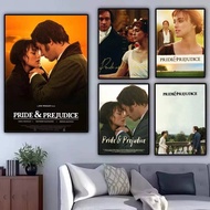 Pride and Prejudice Jane Austen Classic Romance Poster No Frame Canvas Painting Living Room Wall Art