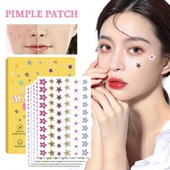 Colorful Star Acne Patches Pe Acne Cover-up Patches Dopamine Single-piece Makeup Y2k Cool Sweet Q8u1