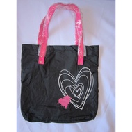 CyZone Black Heart Print Medium Tote Bag