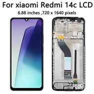 6.88 hiển thị cho Xiaomi Redmi 14C 2411drn4 7C Màn hình LCD Màn hình Màn hình cảm ứng khung số hóa c