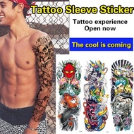 Full Arm Tattoo Sticker Big tattoo Flower Arm Tattoo Sticker