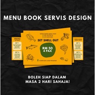 UPAH BUAT DESIGN MENU BOOK BUKU MENU SERVICE DESIGN