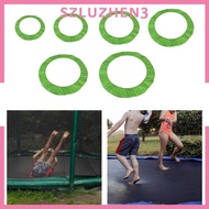 [Szluzhen3] Trampoline Spring Cover Trampoline Pad Replacement, Waterproof Spring Cover Round Frame Pad, No Hole for Pole