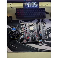 VARRO B75 Motherboard/H61+ LGA 1155 + FAN + SECOND PROCESSOR SUPPORT GEN i3 i5 i7 NVME DDR3