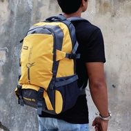 45L Waterproof Outdoor Travel Camping Hiking Backpack unisex sport bagpack beg galas sukan