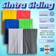 Sintra Board Siding(54pcs)(1inches)