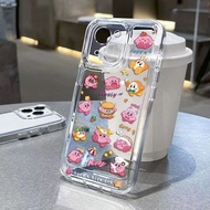 Cute Star Kirby Soft Case hp OPPO Note 70 C71 C75 A5 2025 A5X A3X A5i C75x 14F 14 A60 Reno 11F Realm