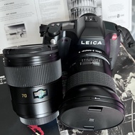 罕有中片幅Leica S Type 007+徠卡Summarit-S 70mm f2.5 ASPH + 哈蘇 HCD 28mm f4.0 鏡間快門鏡頭+Leica S-Adapter for Hass
