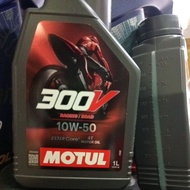MOTUL 300V 10W50 Ester Core 4T Racing/Road (1L)