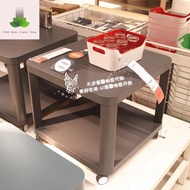 ™ Warm IKEA IKEA Xinbei caster side table small dining table mobile coffee table caster table coffee