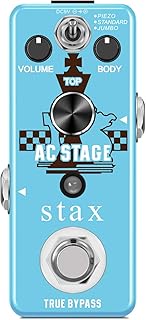 stax Stax Guitar Acoustic Simulator Pedal AC Stage Pedal Analog Acoustic Simulator Pedal With Piezo/