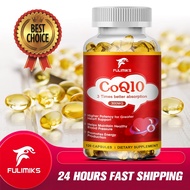 Fulimiks Coq10 Capsules, With Q10, Omega-3s, Sunflower Lecithin For Suppor Theart Health Protect Lun