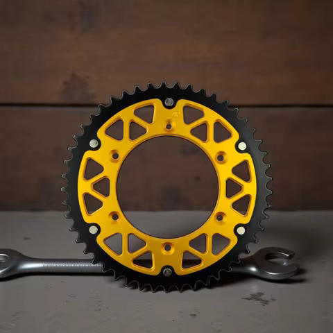 AHL Motorcycle 45T 46T 47T 48T 49T 51T 52T Rear Sprocket For SUZUKI RM125 RM250 DR250 DRZ250 DR-Z250