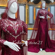 GAUN PENGANTEN DUYUNG /GAUN 3D | GAUN PENGANTIN MUSLIMAH | GAUN