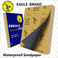 100pcs EAGLE BRAND Liha waterproof SAND PAPER sanding paper 60#80#100# 120# 150#-1000# 2000#  19Grit