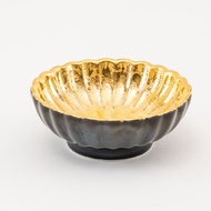 Arita ware japanese pottery bread plate Arita 2pieces set gold/platinum/black