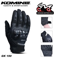 PH Komine GK190 Gloves Waterproof Gloves for Motorcycle Full Finger Gloves Touch Screen Komine Glove