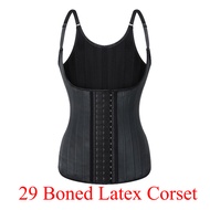 Idun 29 boned Corset ig Latex Waist Trainer for Women Corset Waist Trainer Vest Body Shaper Slim Wai