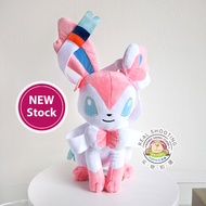 Pokemon Pikachu Eevee Evolution Sylveon Soft Plush Toy Doll (32cm)