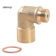 M18x1.5 90 Degree Oxygen Sensor Extender Brass Oxygen Sensor Spacer O2 Sensor Adapter Oxygen Sensor 