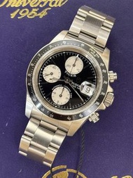 🌈🌈新返貨啦🌈🌈 原裝黑圈黑面白色波波計時😍Tudor Tiger Prince Date 79260 原裝Tudor板帶❤️淨錶❤️👔1173C（廣華街店）