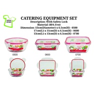 Catering Equipment Set With Safety Lock - CE05 / CE06 / CE07